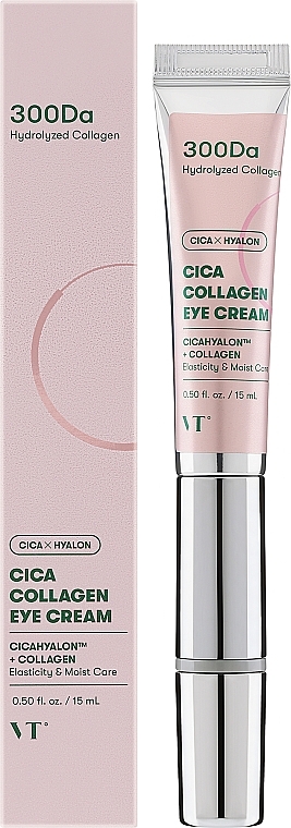 Feuchtigkeitsspendende Augencreme - VT Cosmetics Cica Collagen Eye Cream — Bild N2