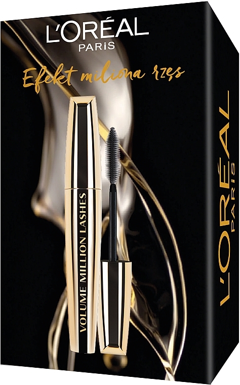 Make-up Set - L'Oreal Paris Volume Million Lashes (Mascara 10.7ml + Mizellenwasser 400ml) — Bild N2