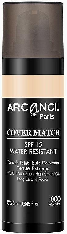 Wasserfeste Foundation LSF 15 - Arcancil Paris Cover Match Foundation — Bild N1