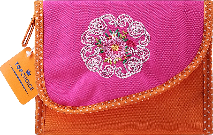 Kosmetiktasche Mandala 98130 orange-rosa - Top Choice — Bild N1