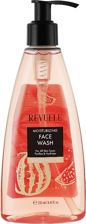 Duschgel mit Wassermelone - Revuele Moisturizing Face Wash Watermelon — Bild N1