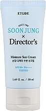 Düfte, Parfümerie und Kosmetik Feuchtigkeitsspendende Sonnenschutzcreme für das Gesicht - Etude House Soon Jung & Director’s Moisture Sun Cream SPF50+ PA+++