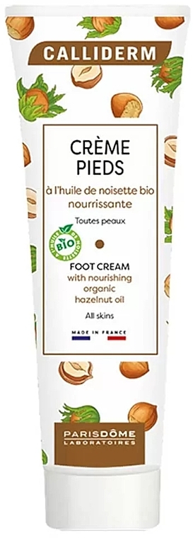 Fußcreme mit Haselnussöl - Calliderm Foot Cream  — Bild N1