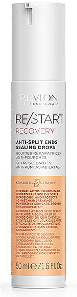 Spitzenversiegelndes Öl für geschädigtes Haar - Revlon Professional Restart Recovery Restorative Anti-Split Ends Sealing Drops — Bild N1