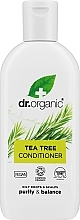 Revitalisierende und feuchtigkeitsspendende Haarspülung mit Teebaumextrakt - Dr. Organic Tea Tree Conditioner — Bild N1