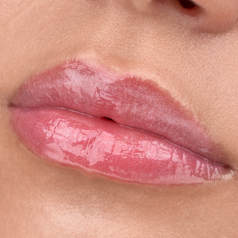 Lipgloss für volle und voluminöse Lippen mit Hyaluronsäure und Vitamin E - Essence What The Fake! Plumping Lip Filler — Bild N6
