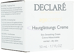 Düfte, Parfümerie und Kosmetik Glättende Anti-Falten Gesichtscreme mit Kollagen - Declare Skin Smoothing Cream