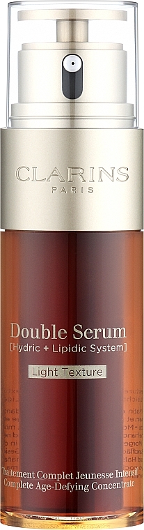 Doppeltes Serum mit leichter Textur - Clarins Double Serum Light Texture Complete Age-Defying Concentrate — Bild N1
