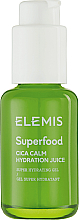 Feuchtigkeitsspendendes und beruhigendes Gesichtsgel mit Cica - Elemis Superfood Cica Calm Hydration Juice — Bild N1