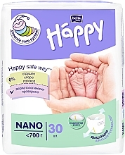 Düfte, Parfümerie und Kosmetik Babywindeln Happy Nano (bis 700 g 30 St.) - Bella Baby 