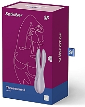 Düfte, Parfümerie und Kosmetik Vibrator - Satisfyer Vibe Threesome 2 Violet 