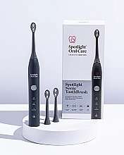 Elektrische Zahnbürste grau - Spotlight Oral Care Sonic Toothbrush Graphite Grey — Bild N2
