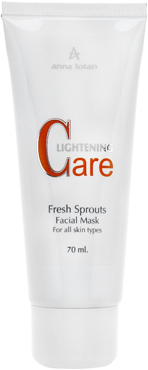 Aufhellende Gesichtsmaske mit Sheabutter und Karottenöl - Anna Lotan C-White Fresh Sprouts Facial Mask — Bild N2