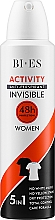Deospray Antitranspirant - Bi-Es Woman Activity Anti-Perspirant Invisible — Bild N1