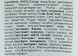 Creme-Komplex für das Gesicht mit mattierendem Effekt für fettige Haut - Triuga Ayurveda Cream — Bild N3