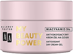 Antioxidatives Gesichtscreme-Gel für den Tag mit 5% Niacinamid - AA My Beauty Power Niacynamid 5% Antioxidant Day Cream-Gel — Bild N2