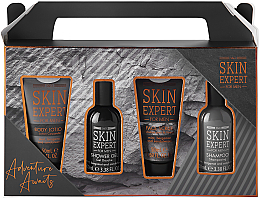 Düfte, Parfümerie und Kosmetik Set - Style & Grace Skin Expert Men Essential Set (shp/100ml + sh/gel/100ml + f/scr/50ml + b/lot/50ml)