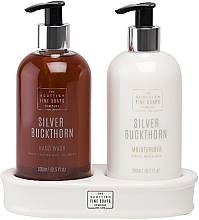 Düfte, Parfümerie und Kosmetik Körperpflegeset - Silver Buckthorn Hand Care Set (Flüssige Handseife 300ml + Körperlotion 300ml)