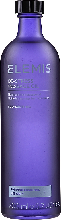 Anti-Stress Massageöl - Elemis De-Stress Massage Oil For Professional Use Only — Bild N3