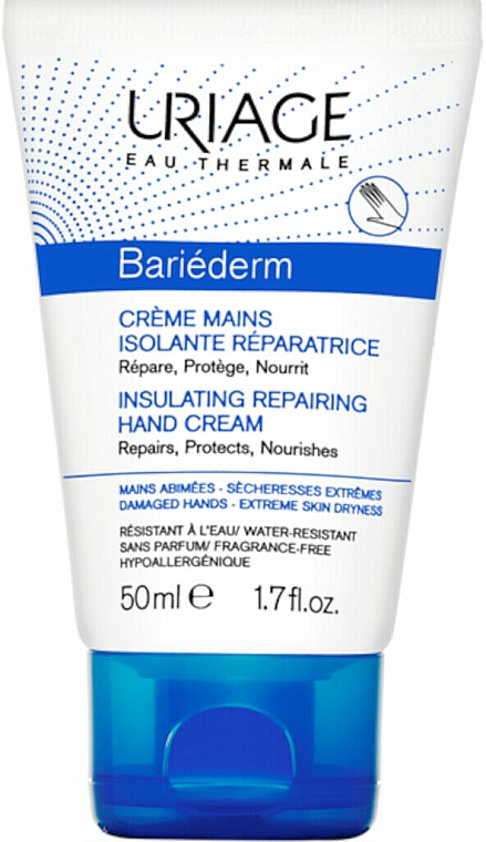 Handpflegeset - Uriage Bariederm Creme Mains Isolante Reparatrice (Handcreme 2x50ml) — Bild N2