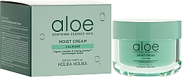 Feuchtigkeitsspendende Gesichtscreme mit Aloe Vera - Holika Holika Aloe Soothing Essence 80% Moist Cream — Bild N1