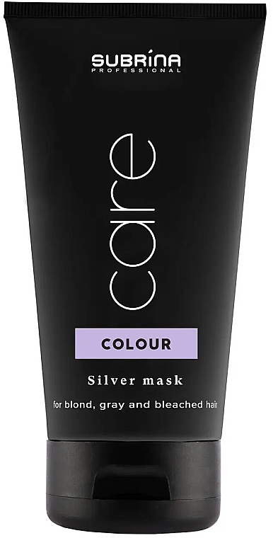 Haarmaske gegen Gelbstich - Subrina Professional Care Care Colour Silver Mask — Bild N1