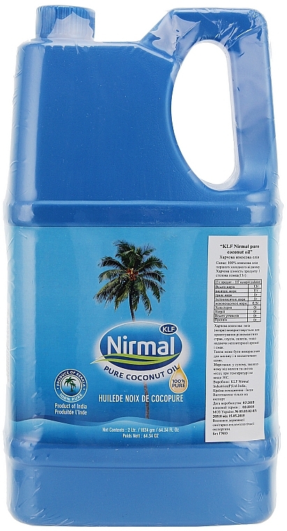 Kokosöl für Gesicht - KLF Nirmal Pure Coconut Oil — Foto N8