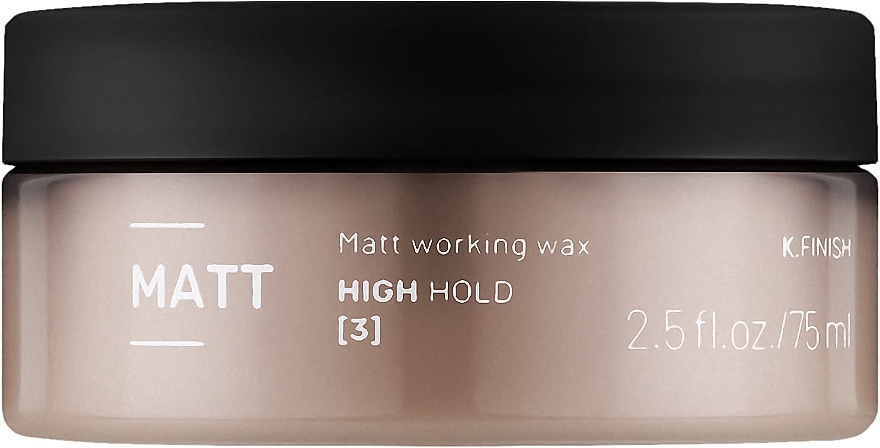 Mattes Haarwachs - Lakme K.Finish Matt Working Wax — Bild N1