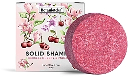 Düfte, Parfümerie und Kosmetik Festes Shampoo für coloriertes Haar Magnolie und chinesische Kirsche - Botanioteka Solid Shampoo For Dyed Hair