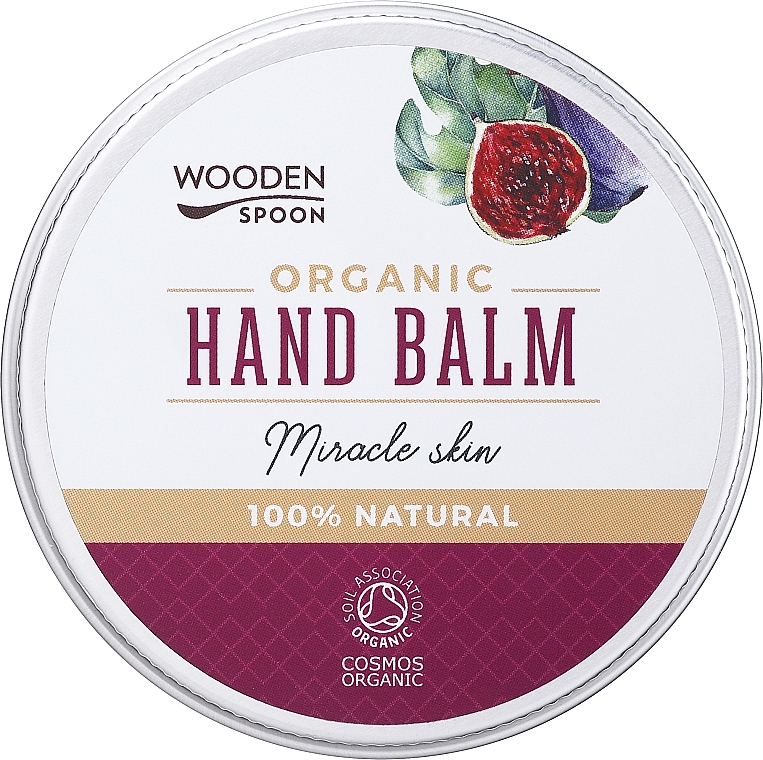 Bio Handbalsam mit Sheabutter, Oliven und Feigen - Wooden Spoon Hand Balm Miracle Skin — Bild N1
