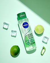 Detox Mizellenshampoo mit grünem Tee und Limette - Nivea Pure Detox Micellar Shampoo — Bild N3