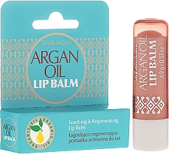 Düfte, Parfümerie und Kosmetik Beruhigender und regenerierender Lippenbalsam mit Arganöl - GlySkinCare Argan Oil Lip Balm
