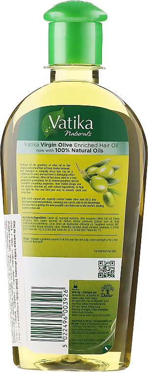 Haaröl mit Oliven - Dabur Vatika Olive Enriched Hair Oil — Bild N2