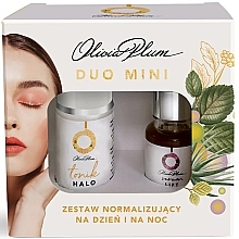 Düfte, Parfümerie und Kosmetik Set - Olivia Plum Duo Mini Set (Serum 15 ml + Toner 30 ml) 