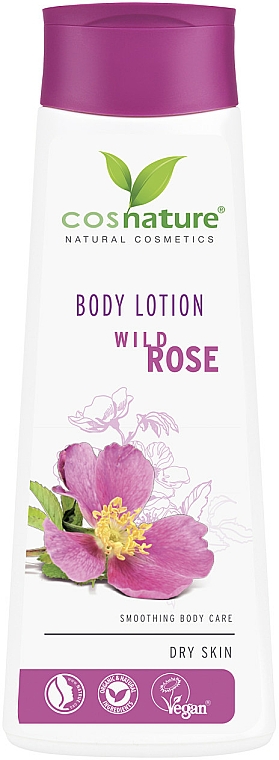 Körperlotion mit wilder Rose - Cosnature Body Lotion Organic Wild Rose — Bild N1