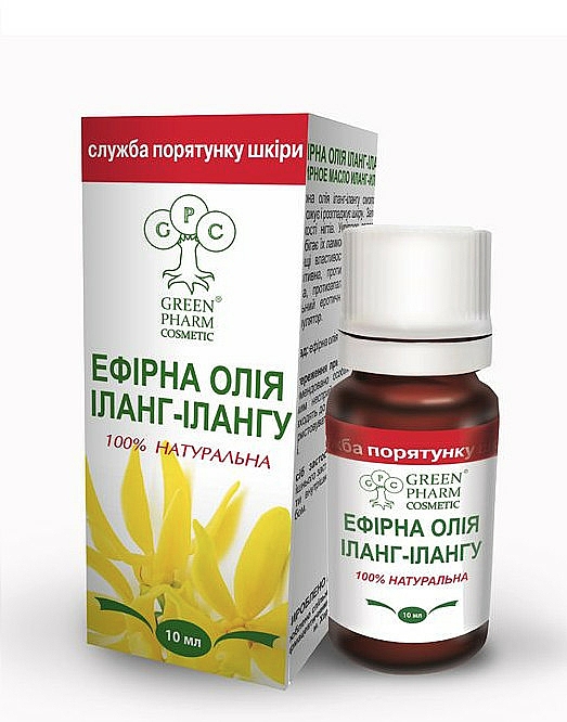100% Natürliches ätherisches Ylang-Ylang-Öl - Green Pharm Cosmetic — Bild N1
