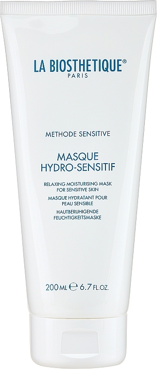Beruhigende und feuchtigkeitsspendende Gesichtsmaske für empfindliche Haut - La Biosthetique Hydro-Sensitif Relaxing Mask (Salon Size) — Bild N1