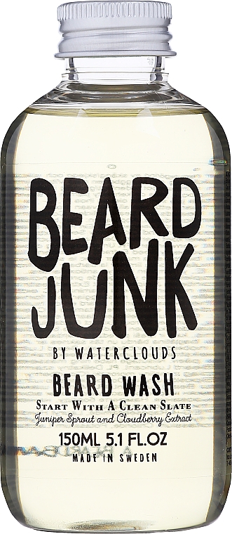 Sanftes Shampoo für Bart - Waterclouds Beard Junk Beard Wash — Bild N1
