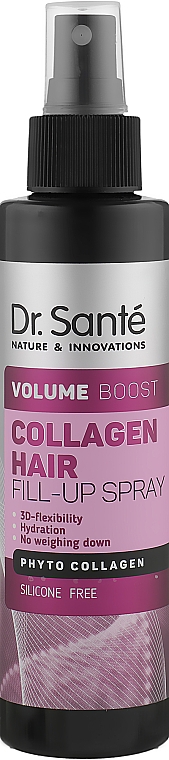 Haarspray - Dr. Sante Collagen Hair Volume Boost Fill-Up Spray — Bild N1