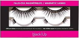 Düfte, Parfümerie und Kosmetik Falsche Wimpern - Black Up Magnetic False Lashes