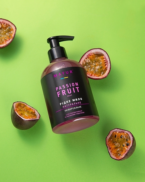 Natürliche Flüssigseife mit Passionsfrucht - Mayur Liquid Soap Passion Fruit — Bild N5