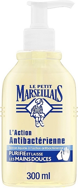 Flüssigseife - Le Petit Marseillais Liquid Antibacterial Action Soap — Bild N1