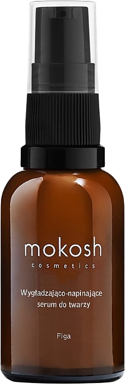 Glättendes und straffendes Gesichtsserum Feigen - Mokosh Cosmetics Smoothing & Tightening Face Serum Fig — Bild N1