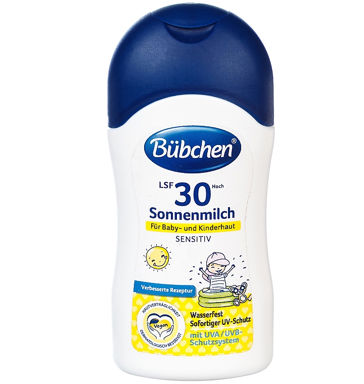 Sonnenschutzmilch SPF 30 - Bubchen Sensitive Sonnenmilch