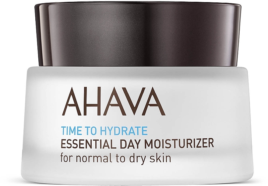 GESCHENK! Feuchtigkeitscreme für normale und trockene Haut - Ahava Time To Hydrate Essential Day Moisturizer Normal to Dry Skin — Bild N1