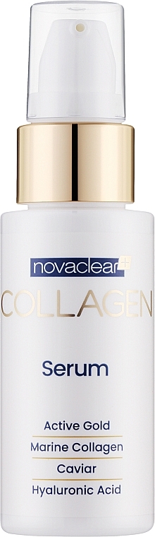 Kollagen-Gesichtsserum mit Kaviar und Hyaluronsäure - Novaclear Collagen Serum — Bild N1