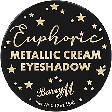 Düfte, Parfümerie und Kosmetik Cremiger Lidschatten mit Metallic-Schimmer - Barry M Euphoric Metallic Cream Eye Shadow