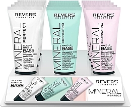 Düfte, Parfümerie und Kosmetik Set - Revers Cosmetics Mineral Perfect Set (base/30 ml*12)
