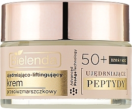 Düfte, Parfümerie und Kosmetik Straffende Anti-Falten Creme für Tag und Nacht 50+ - Bielenda Firming Peptides Advanced ProAge Technology 