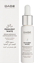 Intensives Abendserum - Babe Laboratorios Iqualogy White Intensive Skin Tone Unifying Serum — Bild N2